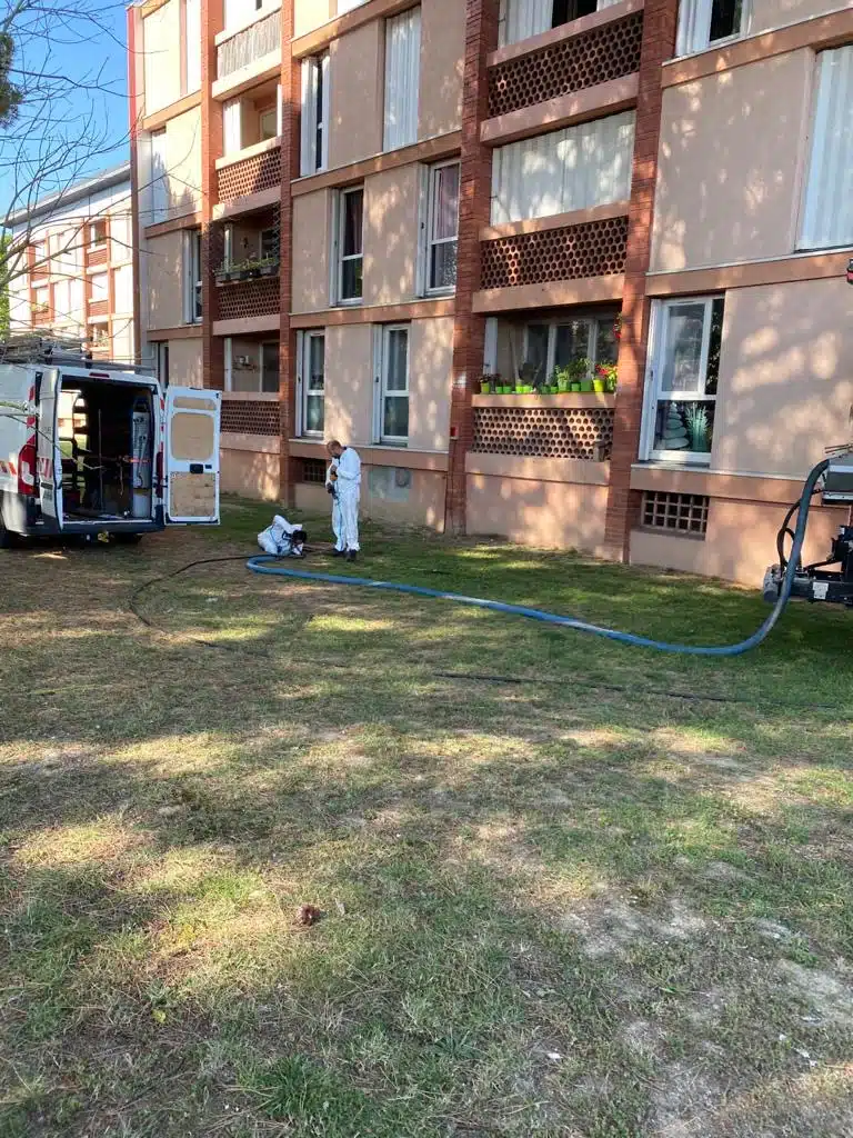 neutralisation cuves fioul montauban caserne 5 degazage